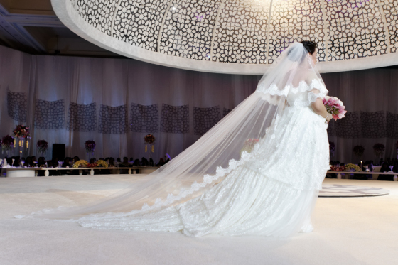 Mariage royal. Quand le magnifique rencontre l'élégance à la française...