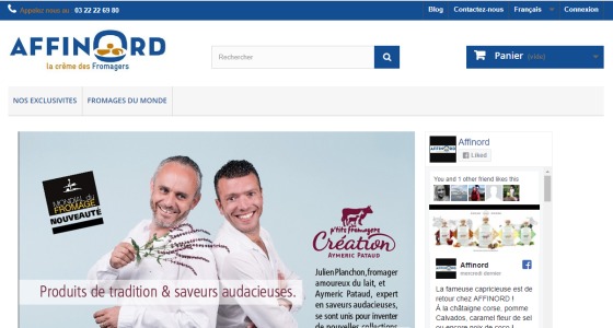 Affinord - Site E-Commerce