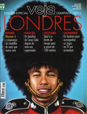 Produção de Figurinos Revista Veja Edital Especial Olimpíadas.