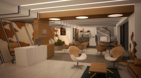 3D Design for Cafe and Dine