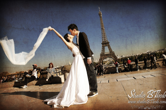 Photo de mariage à Paris