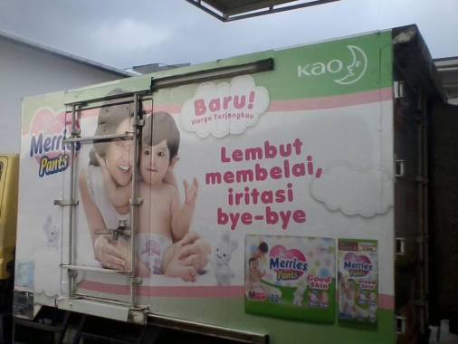 Car Branding PT. KAO Indoesia, Pekanbaru