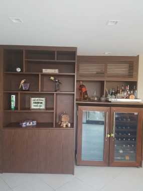 Estante da Sala de TV - Obra Barra da Tijuca