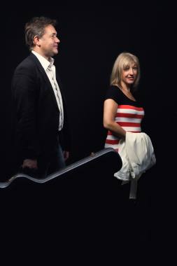 Quartier Latin Jazz Duo (Octobre 2015 - Photo par Richard Echasseriau).
