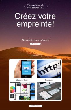 Campagne de com' WEB DESIGN