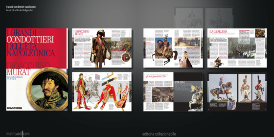 Copertine e interni per l'editoria collezionabile