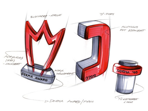 Entwicklung des DORMA Interior Design Awards.