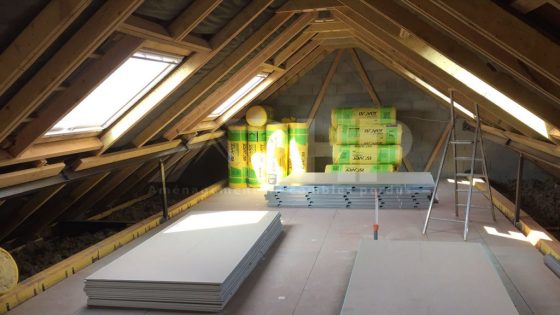 Aménagement de combles et isolation