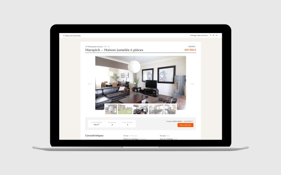 Wordpress, plateforme immobilière