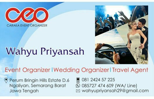 Caraka Event Organizer (Ceo), Wedding Planner, Eo, Travel Agent