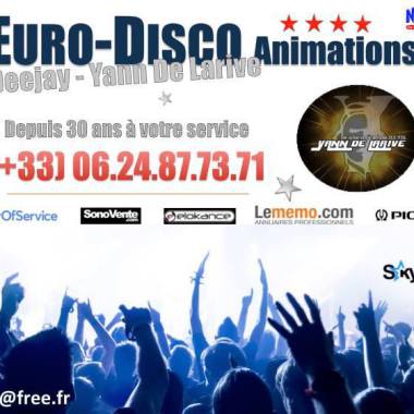 Yann De Larive Dj De Euro-Disco Animation