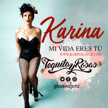 Karina - Mi vida eres tu (postal)