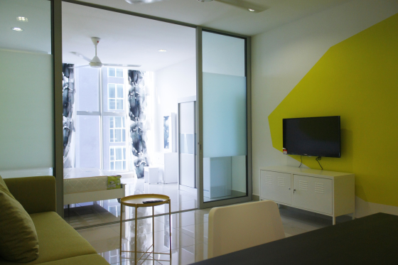 fit-out for rent for a 531sqft soho