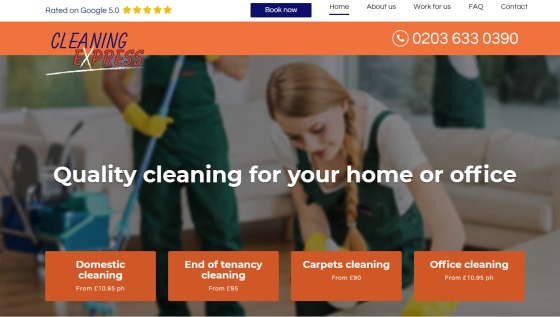 Cleaning services london