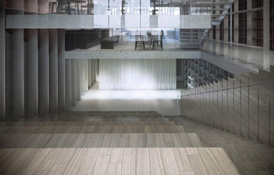 Interior Auditorium view of NLLoH