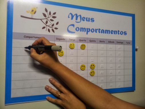 Muitas vezes as crianças precisam de um incentivo bem direcionado para alguns comportamentos em déficit. Essa tabelinha ajuda os pais a acompanharem a evolução dos filhos e fornece uma ocasião para o diálogo.
