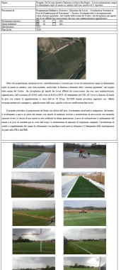 Realizzazione campo da rugby in erba sintetica a Vicenza