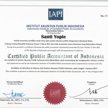 Kantor Konsultan Pajak Santi Yopie