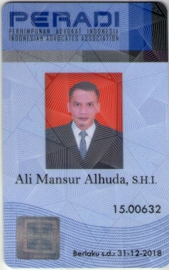 izin advokat tampak depan