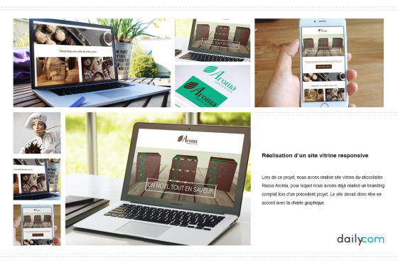- Réalisation d'un site vitrine
- Mise en place des bases du référencement naturel
- Sécurisation du site
- Design responsive, moderne et élégant