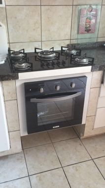 Instalação de cooktop e fornos