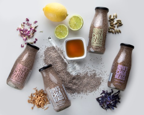 Roya's Chia Beads Product Shoot