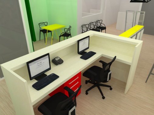 Reforma de Interiores de Associação de Funcionários