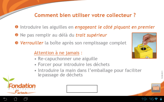 Borne de collecte réalisé sous Android et une carte à puce Yoctopuce
