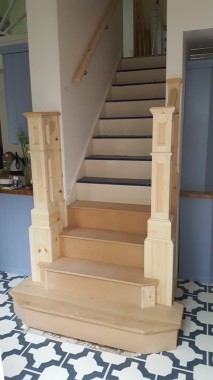 Altering existing stairs 01.
