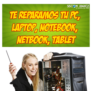 Reparamos tu equipo de computo