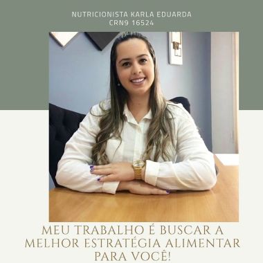 Nutricionista Karla Eduarda