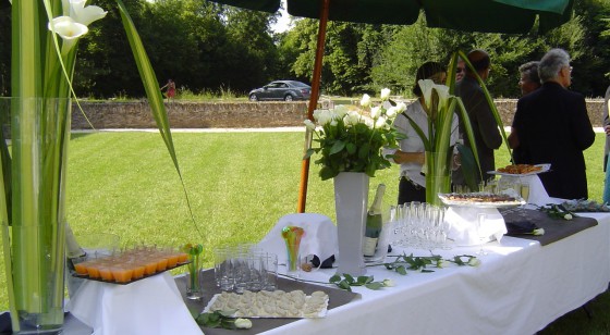 Buffet dressé