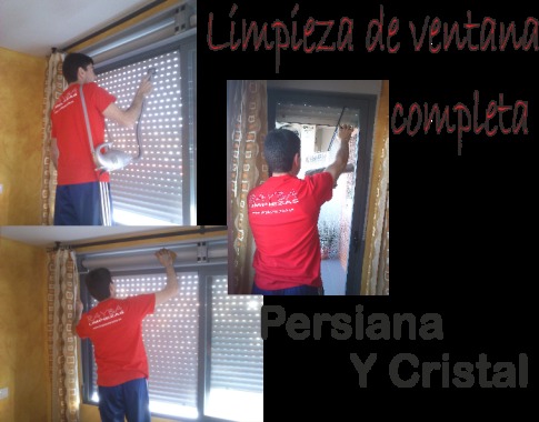 Limpieza de Persianas y Cristales
