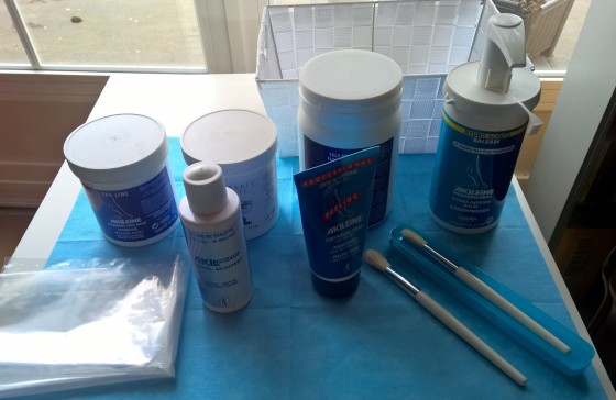produits akëléine pour le spa pédicure