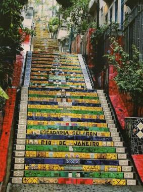 Escadaria Celeron na Lapa
