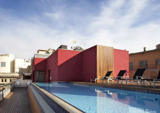 PISCINA HOTEL BARCELONA CATEDRAL ****