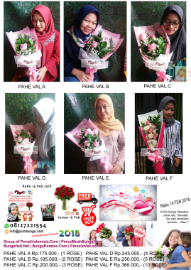 Paket Hemat Bunga Valentine 2018 di Jakarta