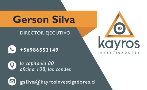 Contacto Director Kayros Investigadores
