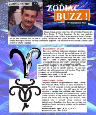 My article in USA magazine, ''Cest Moi''