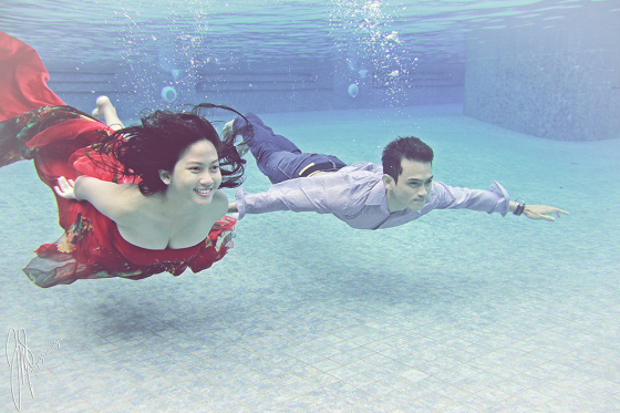 Prewedd Underwater