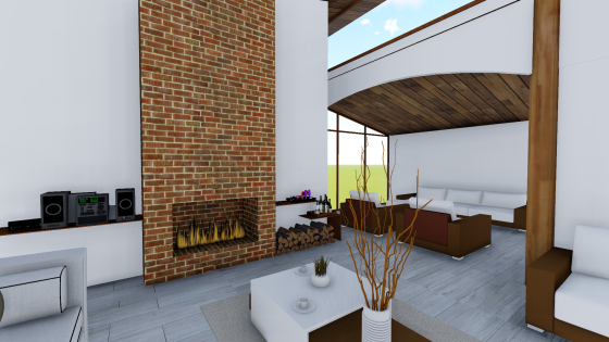 Diseño interior  - Área social 