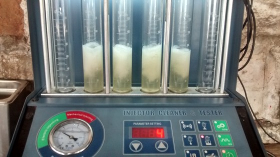 Prueba Caudal inyectores