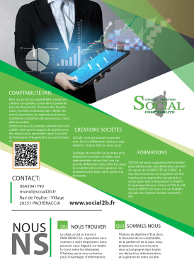 Création flyers gestion de somptabilite