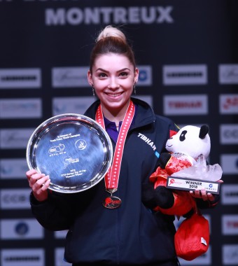 Photos de tennis de table pour la fédération internationale
