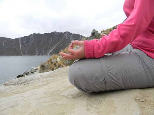 Meditación al aire libre
