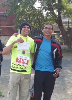 Suryakant with Dr Amit