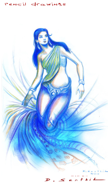 Drawing work