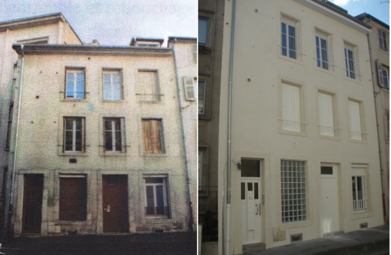 Rénovation d'une façade
