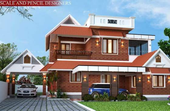 modern home designs in kochi