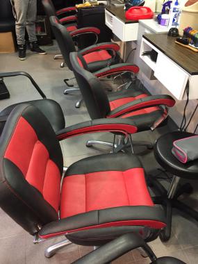 Chaise salon de coiffure